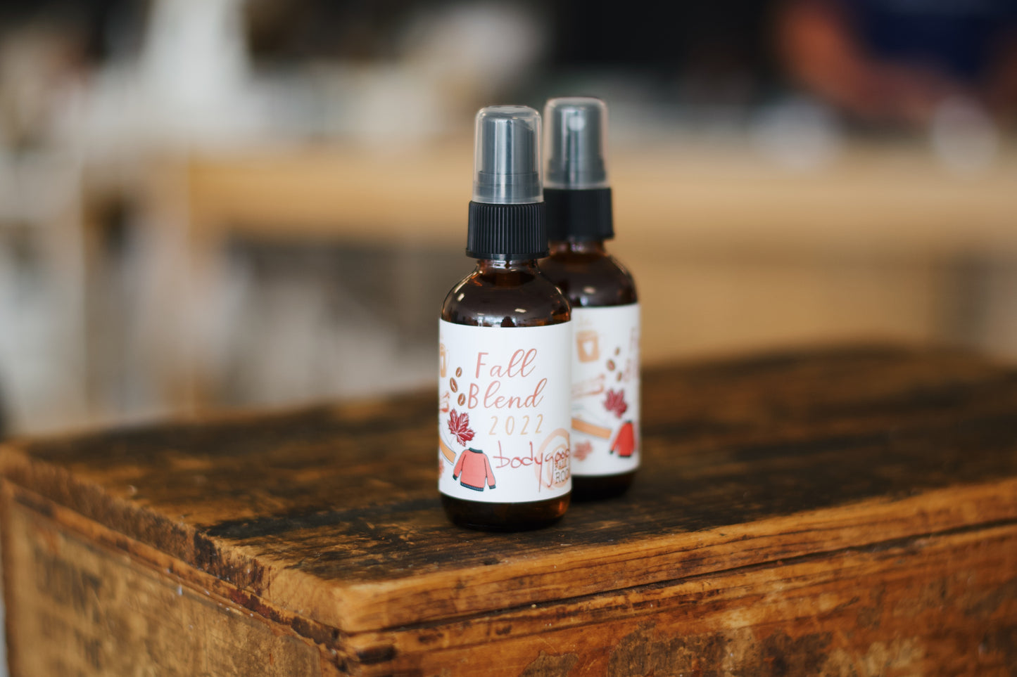 room spray - glass bottle