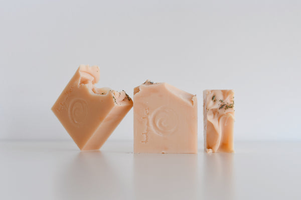 orange almond soap