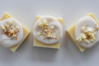 lemon almond tart soap