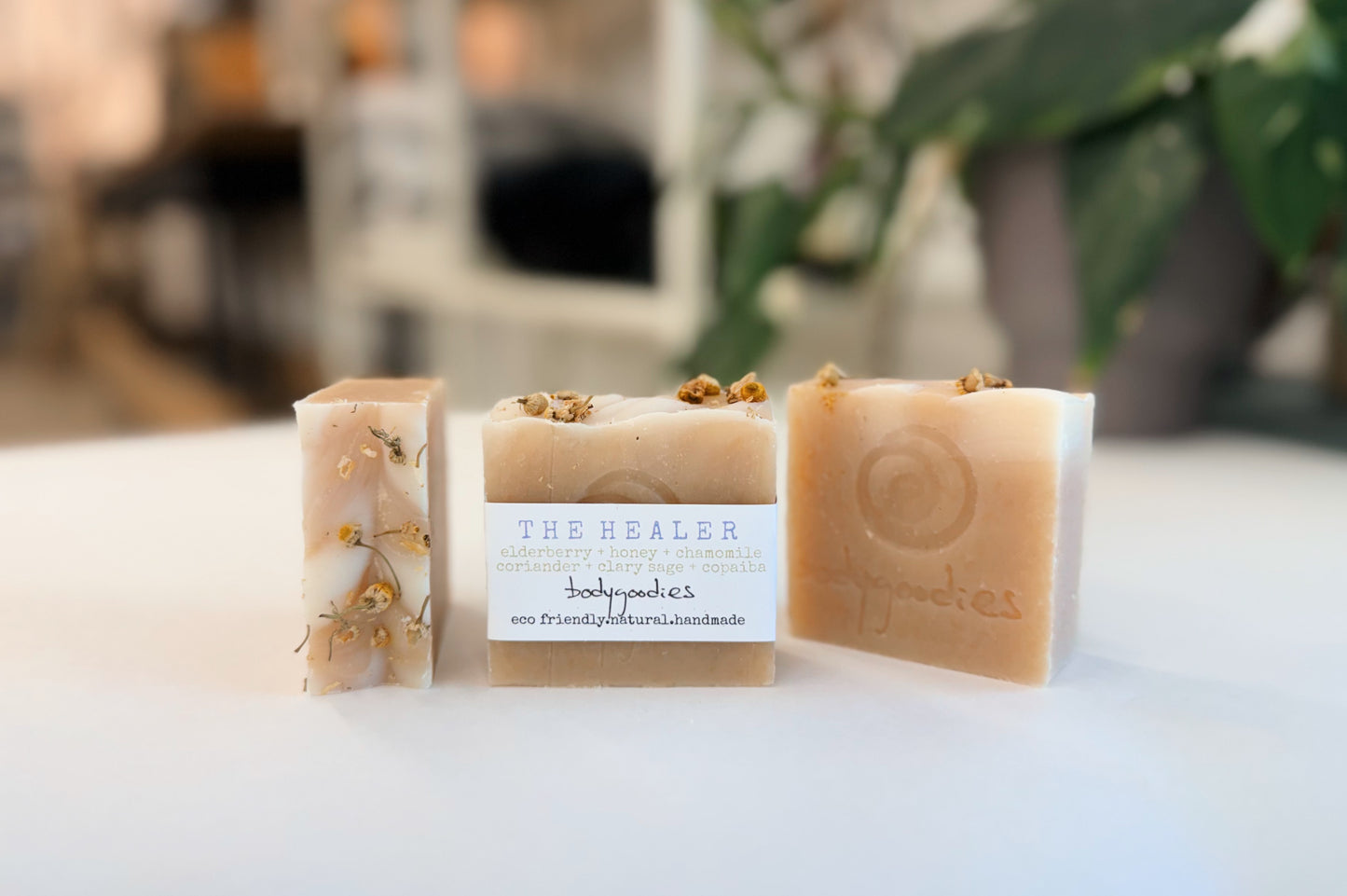 The Healer - soap made with LA Elderberry Syrup