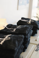 black camo hoodie